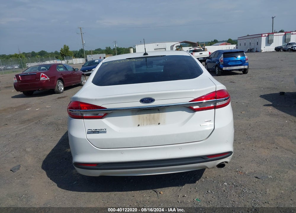 2017 FORD FUSION SE VIN: 3FA6P0HD1HR156501