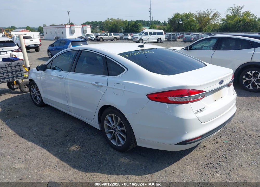 2017 FORD FUSION SE VIN: 3FA6P0HD1HR156501