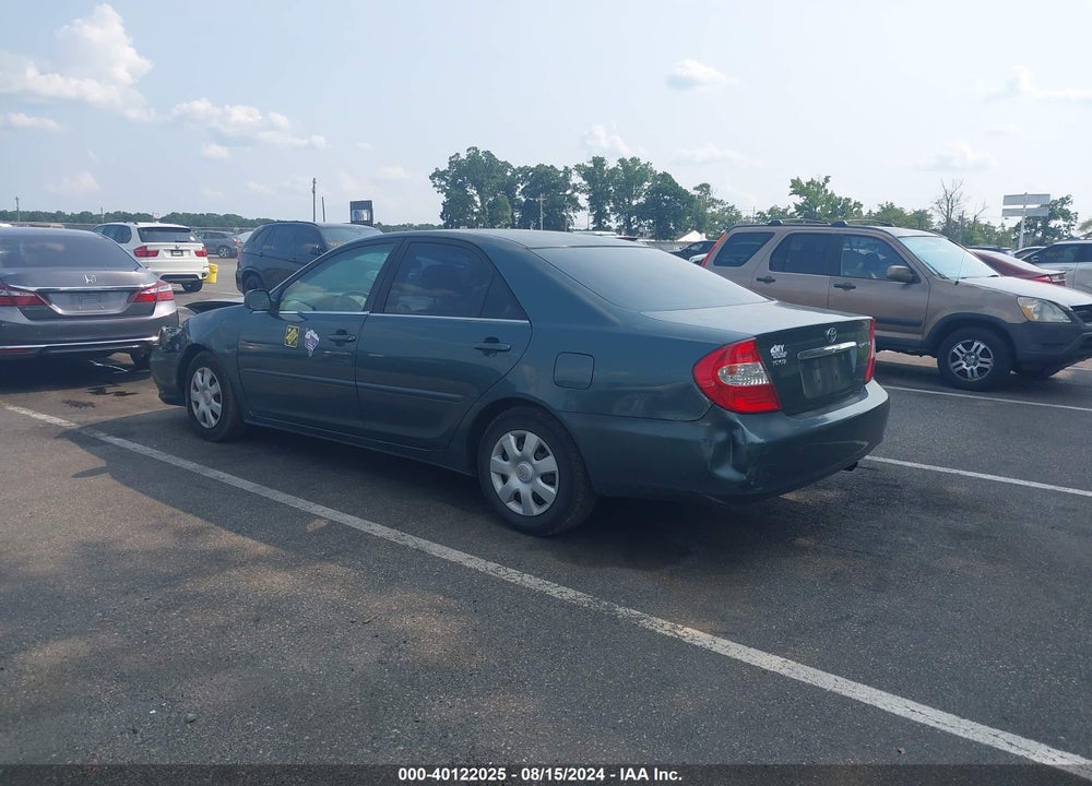2004 TOYOTA CAMRY LE VIN: 4T1BE32K74U313924