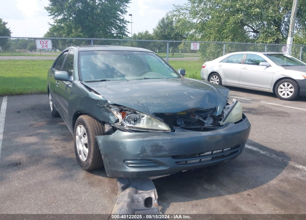 2004 TOYOTA CAMRY LE VIN: 4T1BE32K74U313924
