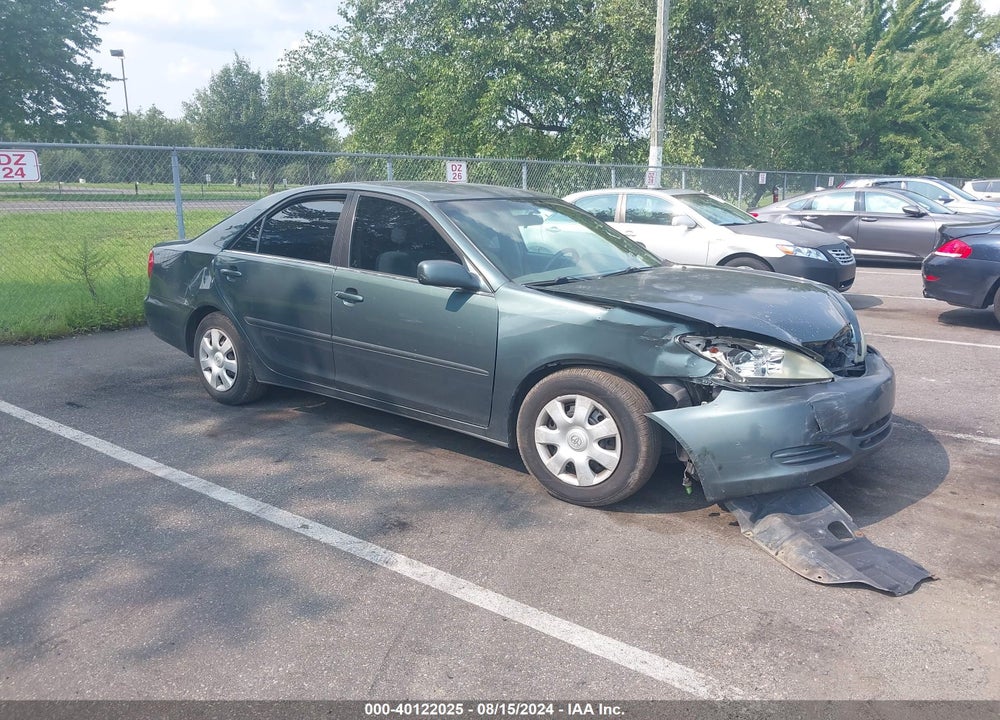 2004 TOYOTA CAMRY LE VIN: 4T1BE32K74U313924