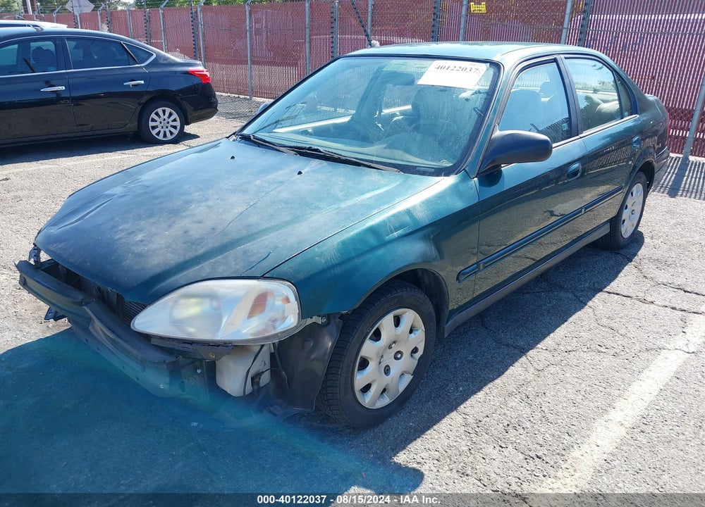 2000 HONDA CIVIC VALUE PACKAGE VIN: 2HGEJ6610YH594040