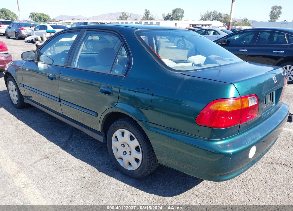 2000 HONDA CIVIC VALUE PACKAGE VIN: 2HGEJ6610YH594040