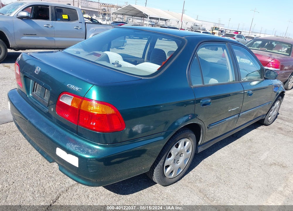 2000 HONDA CIVIC VALUE PACKAGE VIN: 2HGEJ6610YH594040