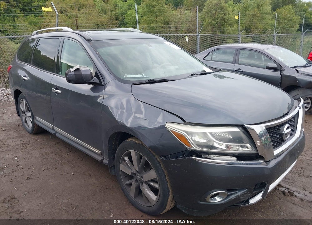 2013 NISSAN PATHFINDER PLATINUM VIN: 5N1AR2MM2DC642528