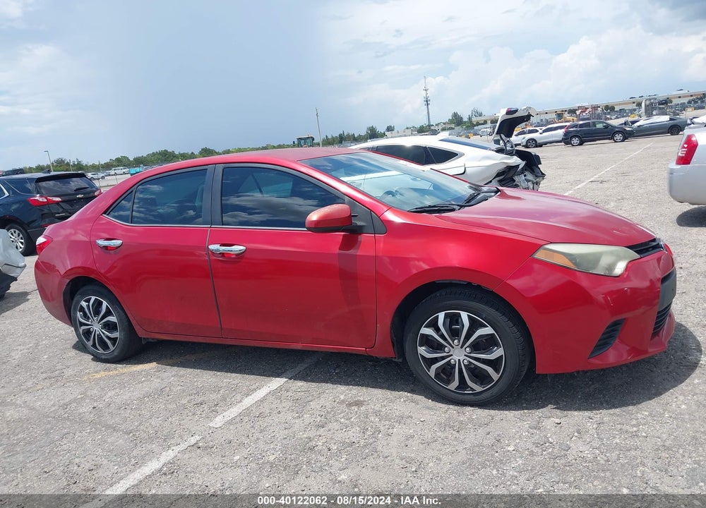 2014 TOYOTA COROLLA VIN: 5YFBURHE0EP123702