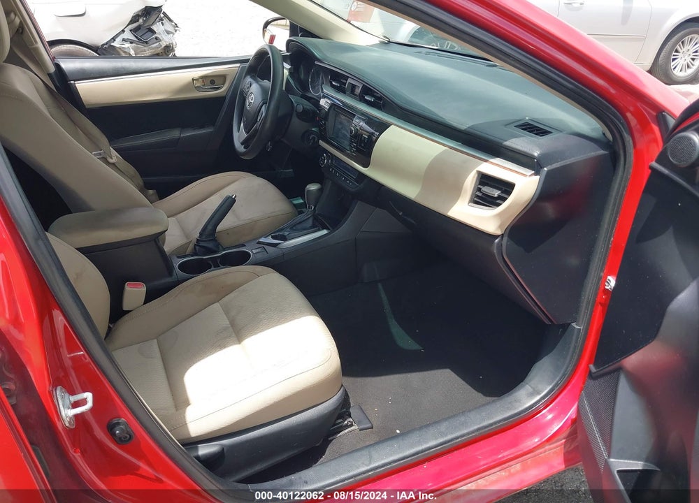 2014 TOYOTA COROLLA VIN: 5YFBURHE0EP123702
