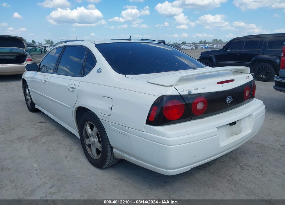 2005 CHEVROLET IMPALA LS VIN: 2G1WH52K659219212