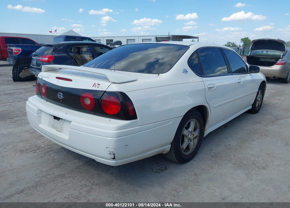 2005 CHEVROLET IMPALA LS VIN: 2G1WH52K659219212