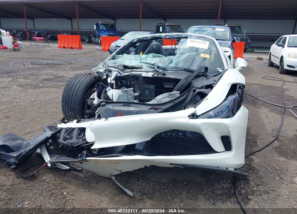 2022 FERRARI F8 SPIDER VIN: ZFF93LMA8N0272758
