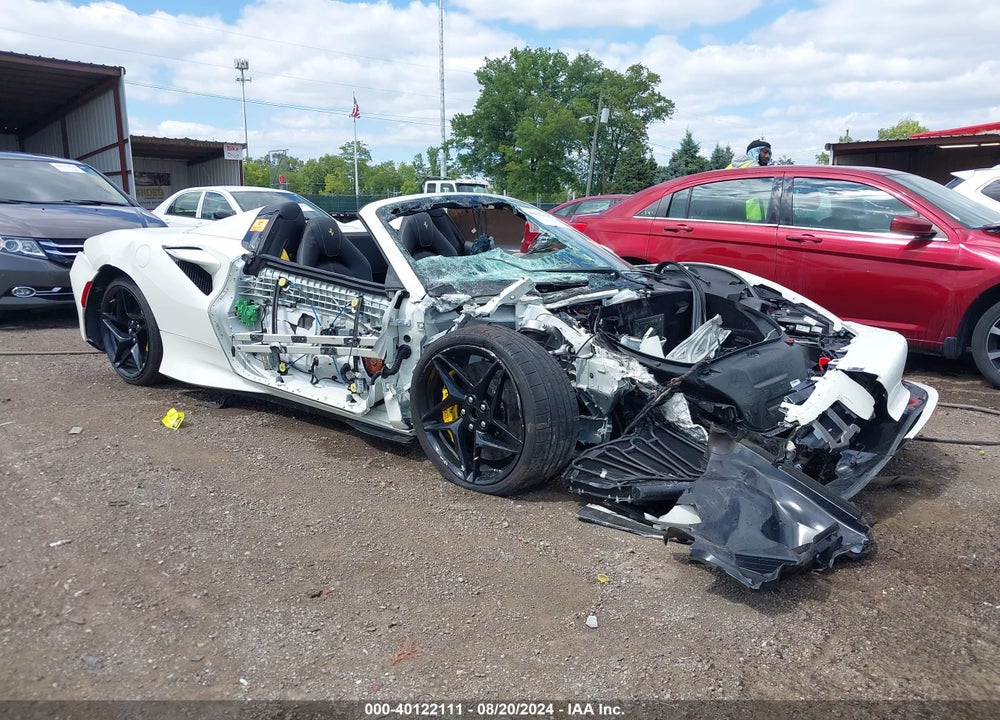 2022 FERRARI F8 SPIDER VIN: ZFF93LMA8N0272758