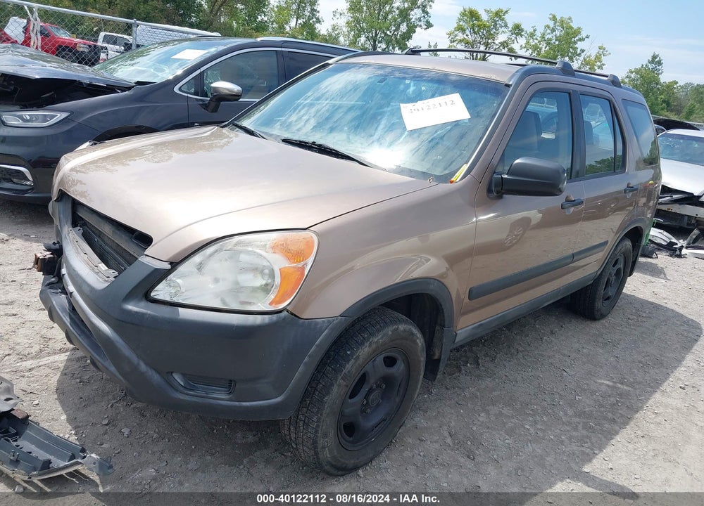 2002 HONDA CR-V LX VIN: JHLRD78492C021056