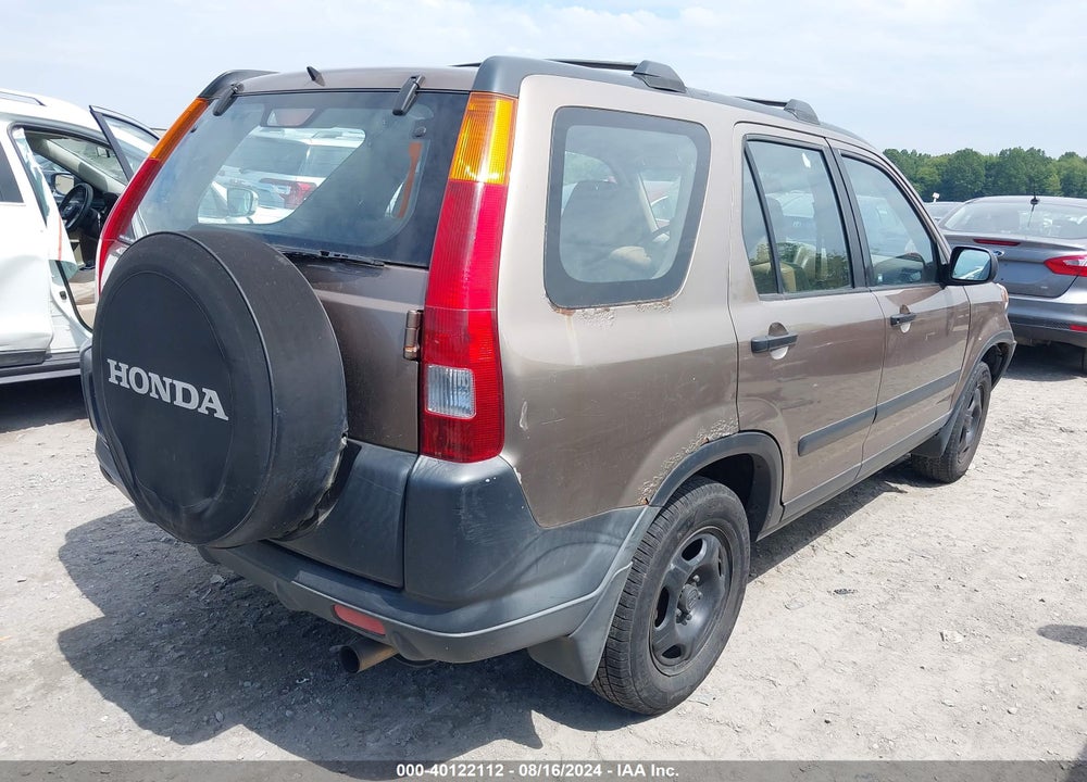 2002 HONDA CR-V LX VIN: JHLRD78492C021056