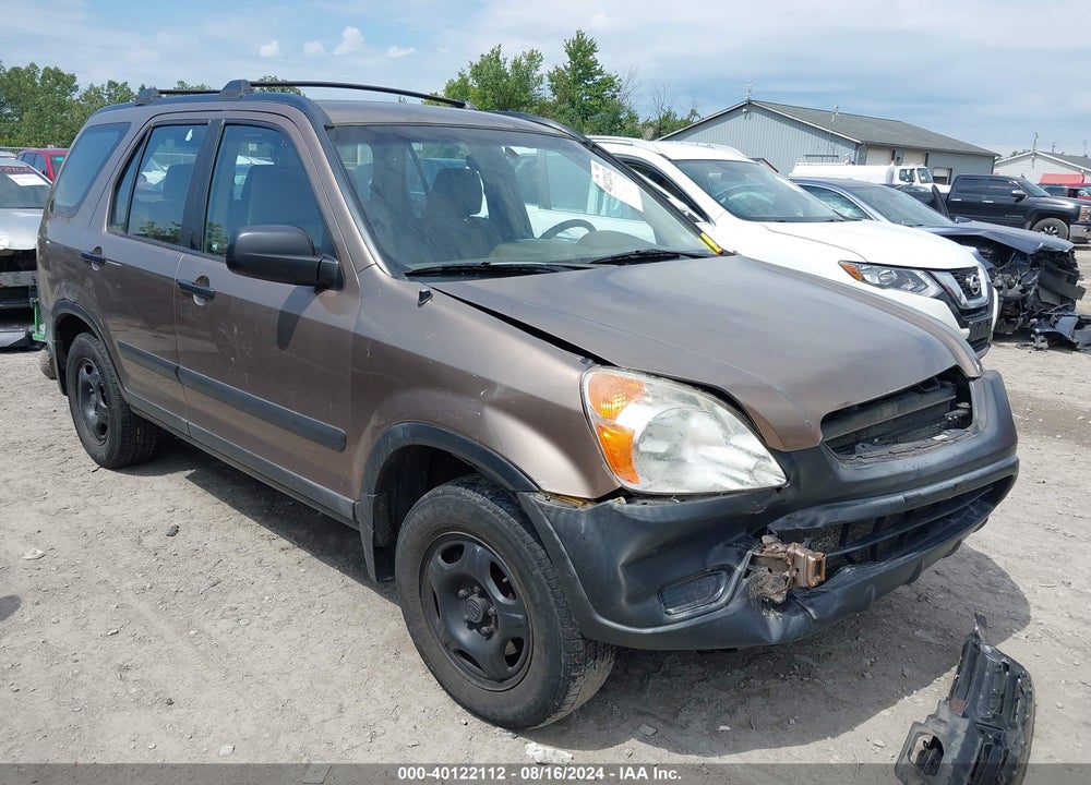 2002 HONDA CR-V LX VIN: JHLRD78492C021056