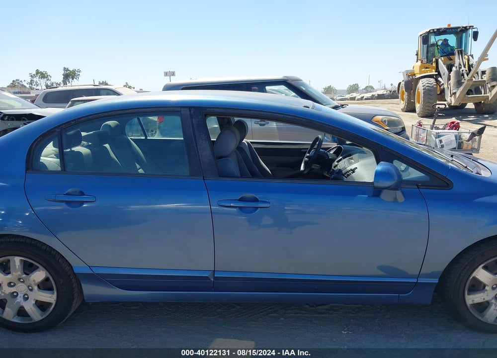 2008 HONDA CIVIC SDN LX VIN: JHMFA16558S001627