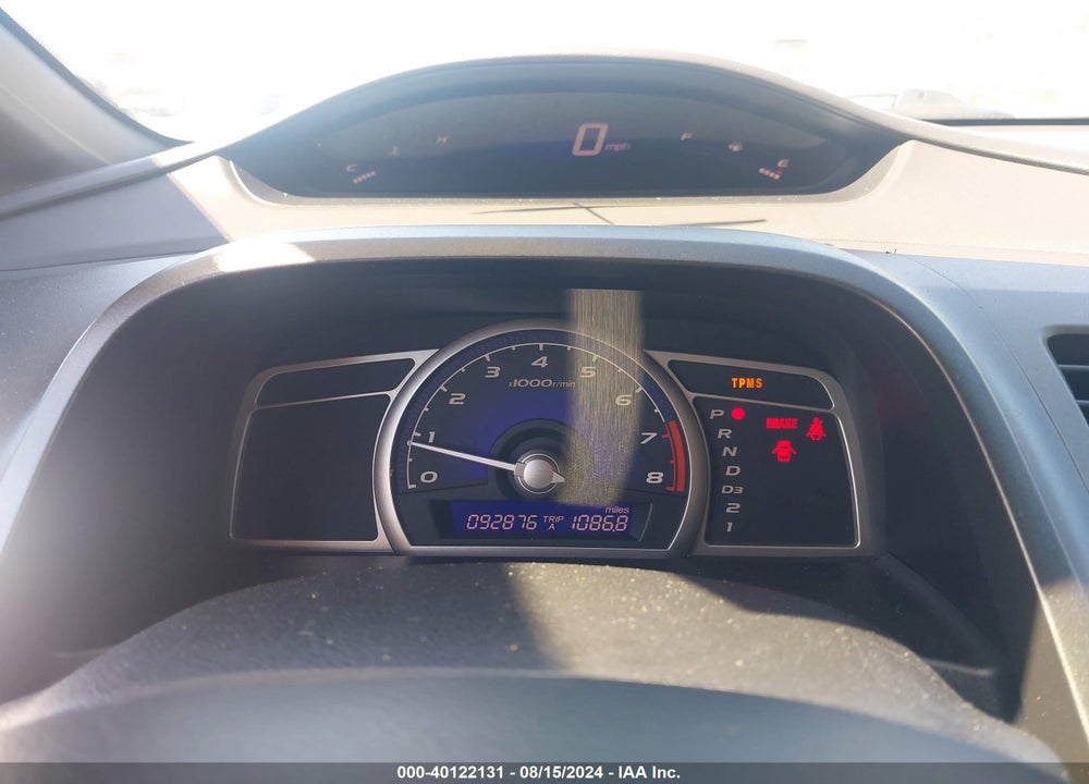 2008 HONDA CIVIC SDN LX VIN: JHMFA16558S001627