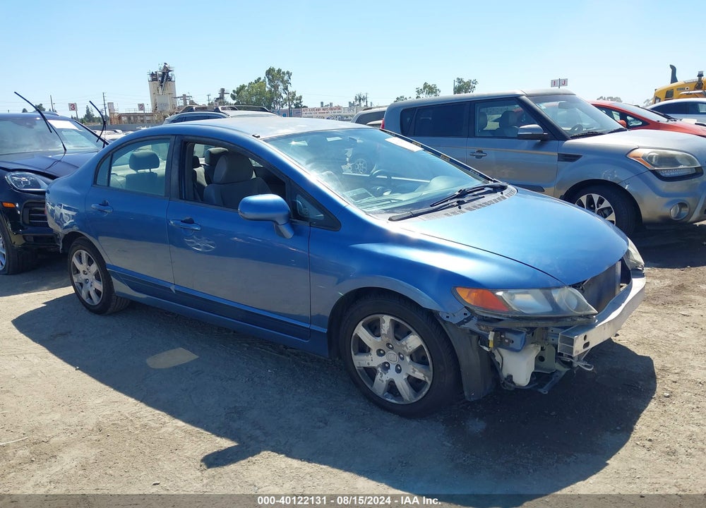 2008 HONDA CIVIC SDN LX VIN: JHMFA16558S001627