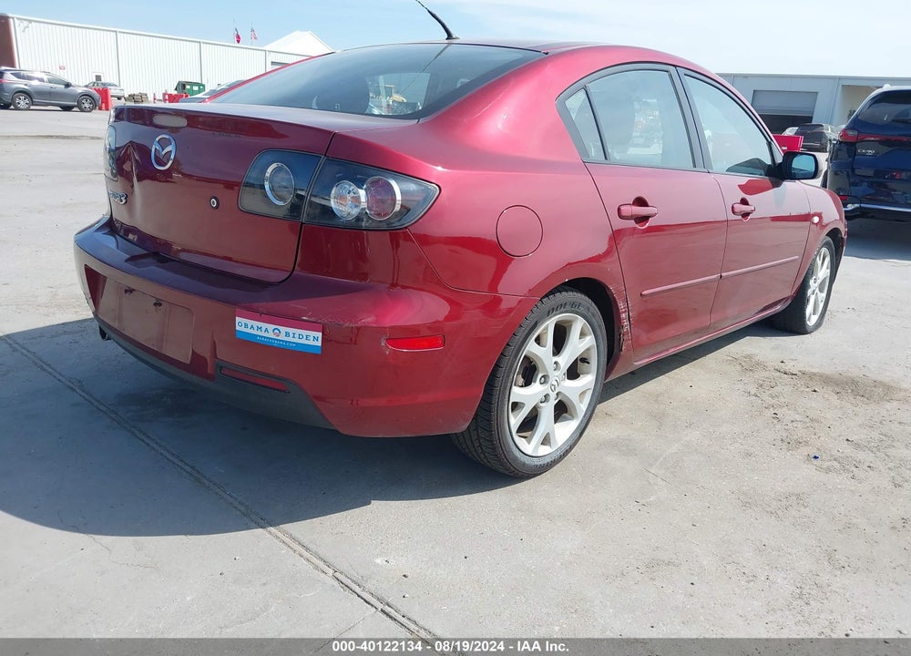2008 MAZDA 3 I TOURING VALUE VIN: JM1BK32GX81122062