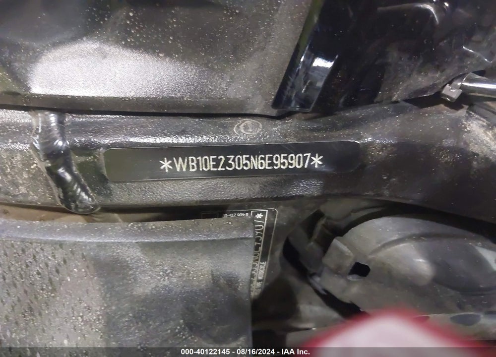 2022 BMW S 1000 RR VIN: WB10E2305N6E95907