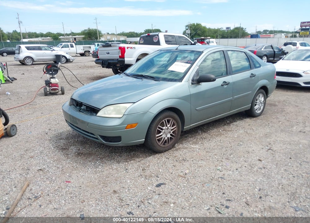 2005 FORD FOCUS VIN: 1FAFP34N05W117780
