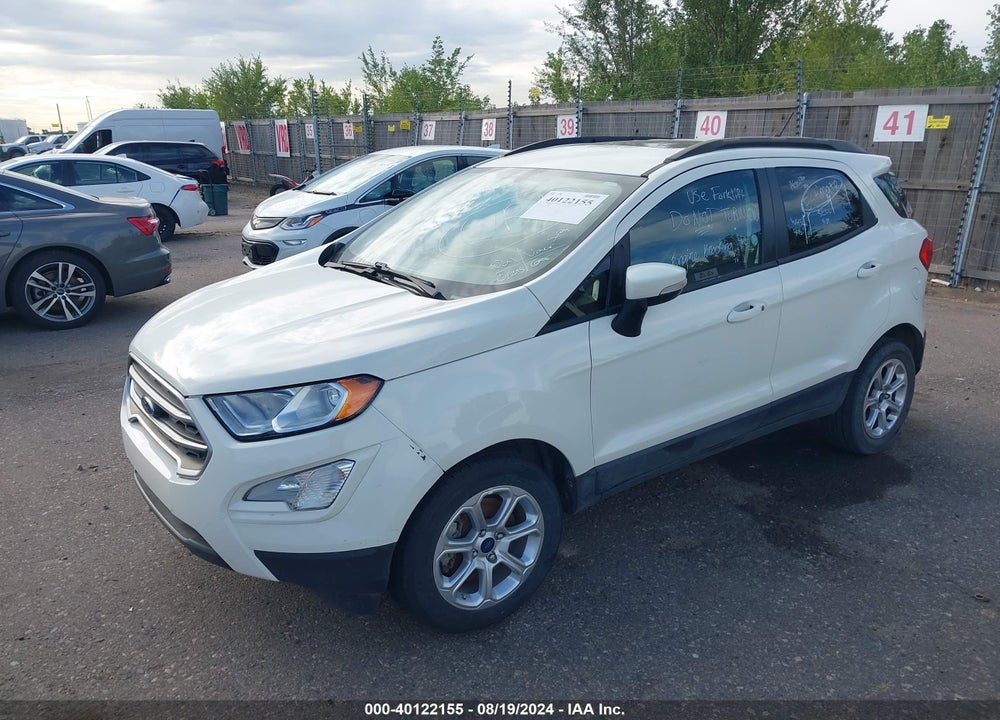 2020 FORD ECOSPORT SE VIN: MAJ3S2GE9LC383109