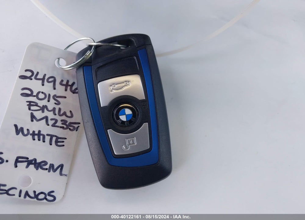 2015 BMW M235 VIN: WBA1J7C59FV358966
