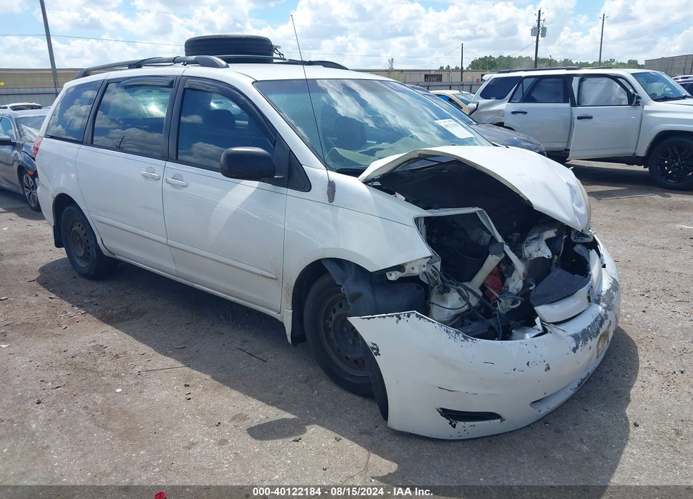 2007 TOYOTA SIENNA CE VIN: 5TDZK23C97S064855