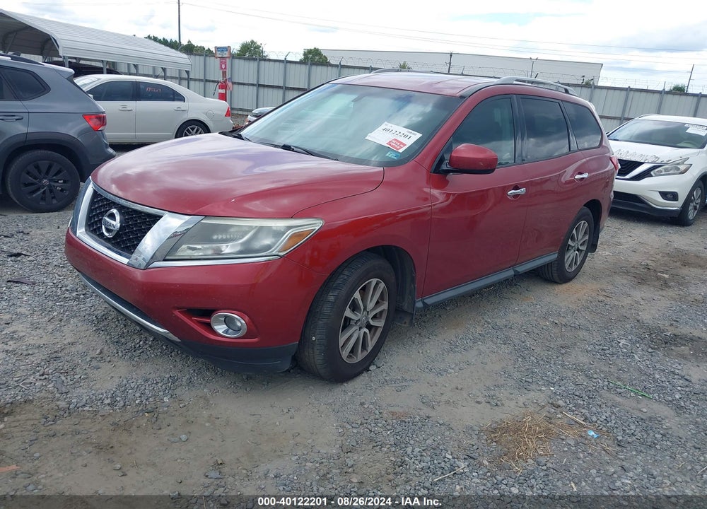 2015 NISSAN PATHFINDER SV VIN: 5N1AR2MN5FC710316