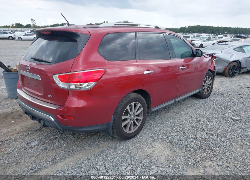 2015 NISSAN PATHFINDER SV VIN: 5N1AR2MN5FC710316