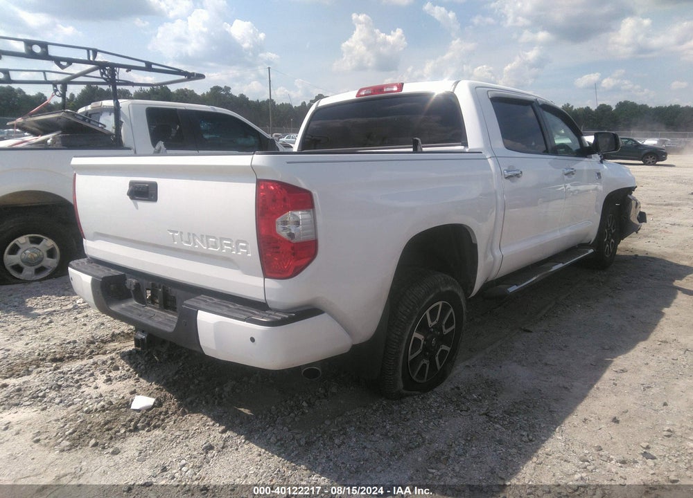 2018 TOYOTA TUNDRA 1794 5.7L V8 VIN: 5TFGY5F14JX243193