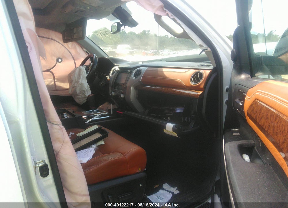 2018 TOYOTA TUNDRA 1794 5.7L V8 VIN: 5TFGY5F14JX243193