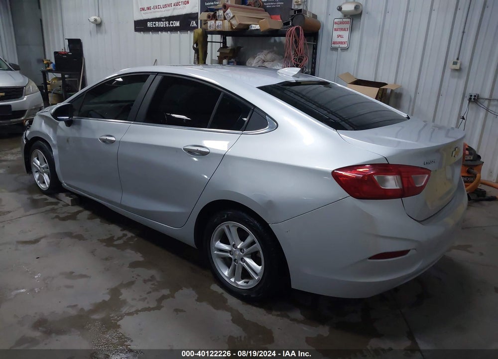 2017 CHEVROLET CRUZE LT AUTO VIN: 1G1BE5SMXH7254706