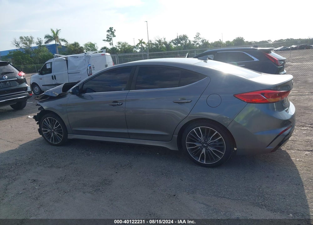 2017 HYUNDAI ELANTRA SPORT VIN: KMHD04LB1HU355748