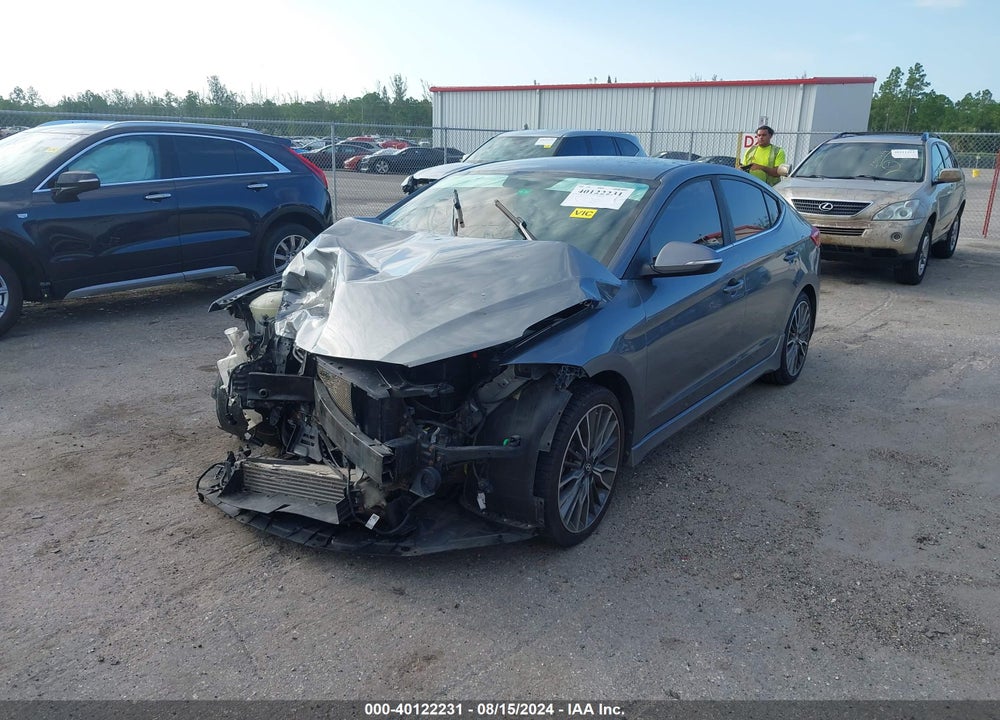 2017 HYUNDAI ELANTRA SPORT VIN: KMHD04LB1HU355748
