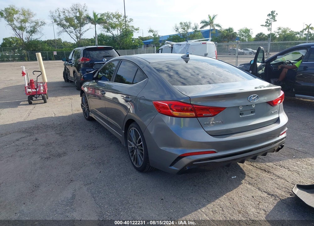 2017 HYUNDAI ELANTRA SPORT VIN: KMHD04LB1HU355748