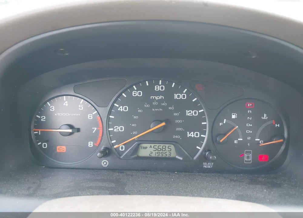 2002 HONDA ACCORD 2.3 EX/2.3 SE VIN: 1HGCG66882A112780