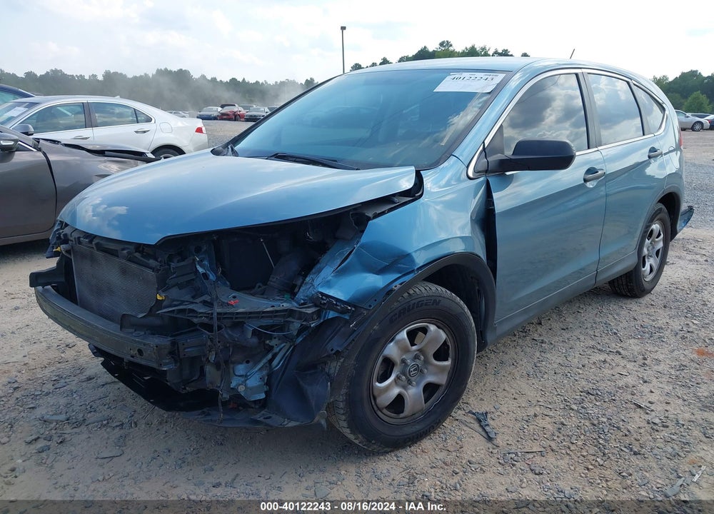 2014 HONDA CR-V LX VIN: 2HKRM3H35EH527456