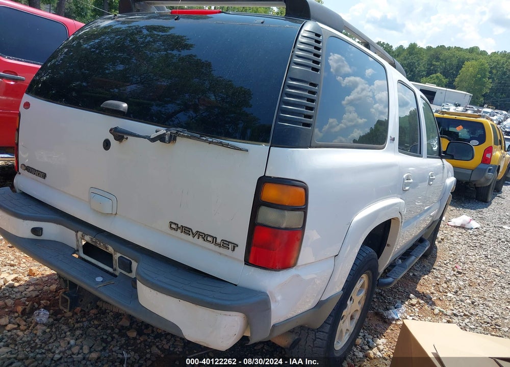 2005 CHEVROLET TAHOE Z71 VIN: 1GNEK13T45R252582