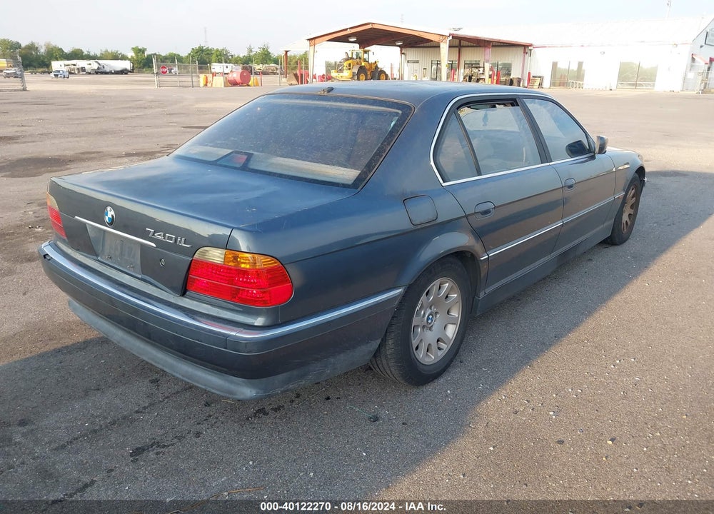 2000 BMW 740IL VIN: WBAGH8349YDP13260