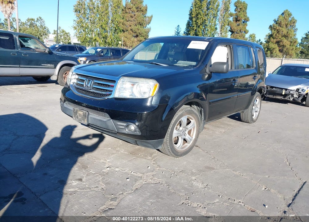 2013 HONDA PILOT EX-L VIN: 5FNYF3H5XDB033565