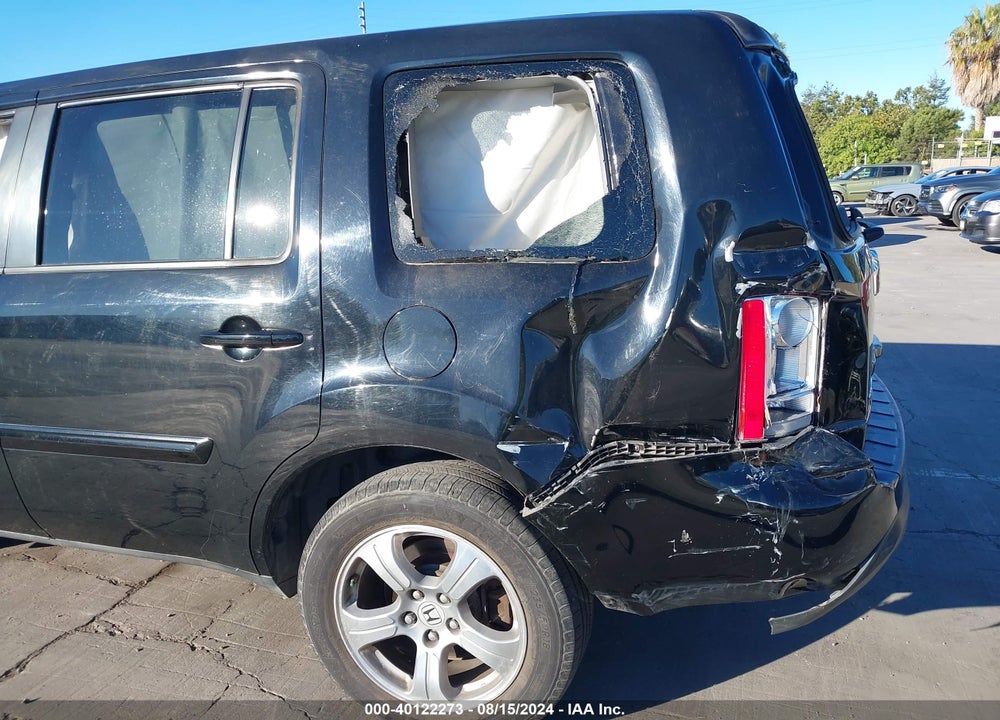 2013 HONDA PILOT EX-L VIN: 5FNYF3H5XDB033565