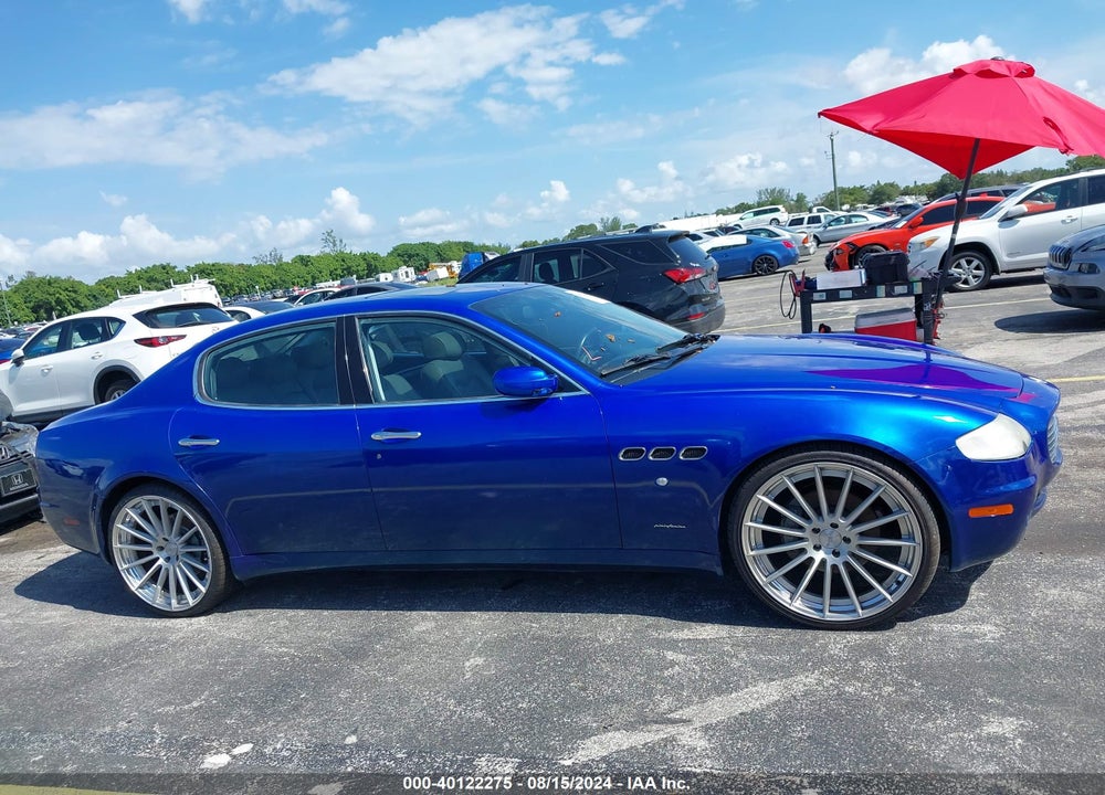 2007 MASERATI QUATTROPORTE BASE DUOSELECT/EXECUTIVE DUOSELECT/SPORT GT DUOSELECT VIN: ZAMCE39A570028183