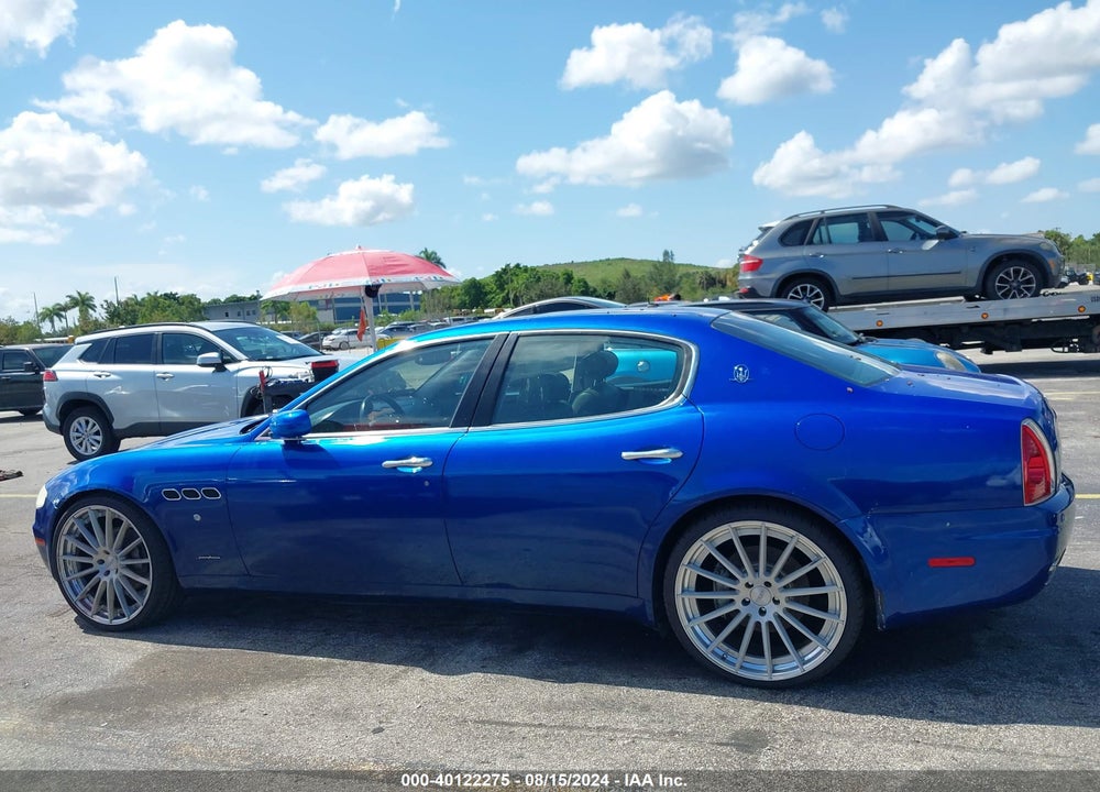 2007 MASERATI QUATTROPORTE BASE DUOSELECT/EXECUTIVE DUOSELECT/SPORT GT DUOSELECT VIN: ZAMCE39A570028183