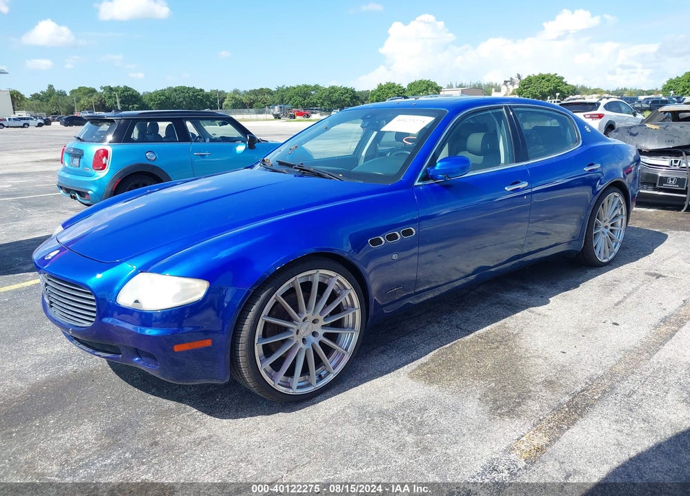 2007 MASERATI QUATTROPORTE BASE DUOSELECT/EXECUTIVE DUOSELECT/SPORT GT DUOSELECT VIN: ZAMCE39A570028183