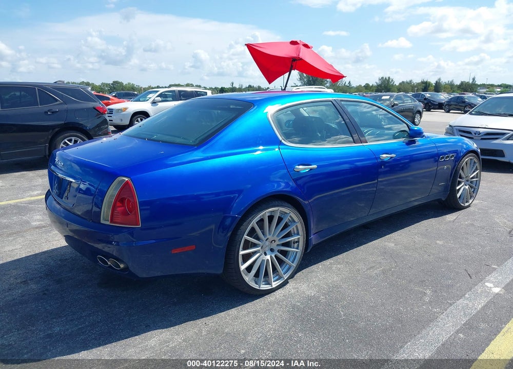 2007 MASERATI QUATTROPORTE BASE DUOSELECT/EXECUTIVE DUOSELECT/SPORT GT DUOSELECT VIN: ZAMCE39A570028183