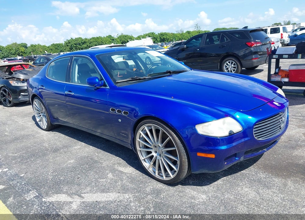 2007 MASERATI QUATTROPORTE BASE DUOSELECT/EXECUTIVE DUOSELECT/SPORT GT DUOSELECT VIN: ZAMCE39A570028183