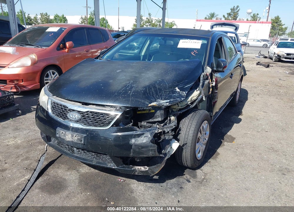 2012 KIA FORTE EX VIN: KNAFU4A24C5638844