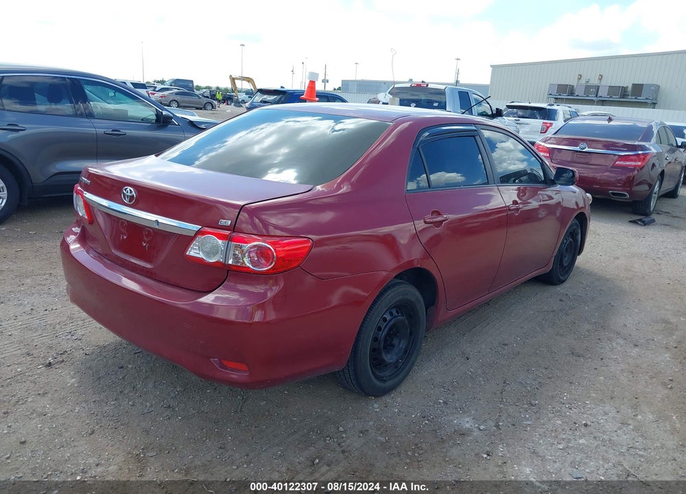 2011 TOYOTA COROLLA LE VIN: JTDBU4EE2B9137402