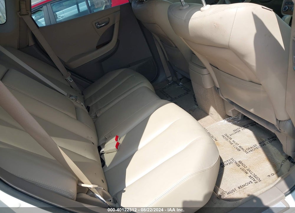 2007 NISSAN MURANO SL VIN: JN8AZ08T97W528768