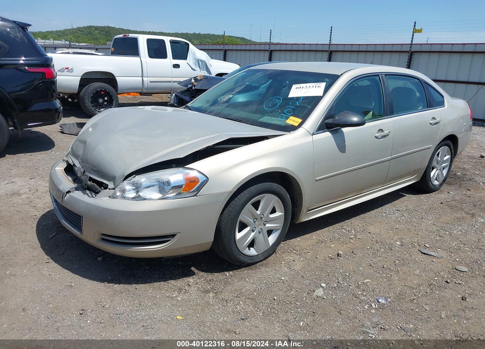 2011 CHEVROLET IMPALA LS VIN: 2G1WA5EK4B1110189
